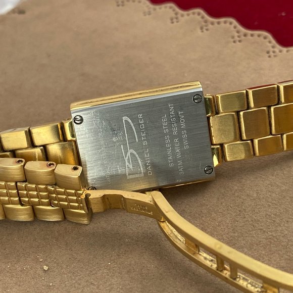 Stunning Art Deco Diamond Watch by Designer Daniel Steiger - Picture 8 of 14